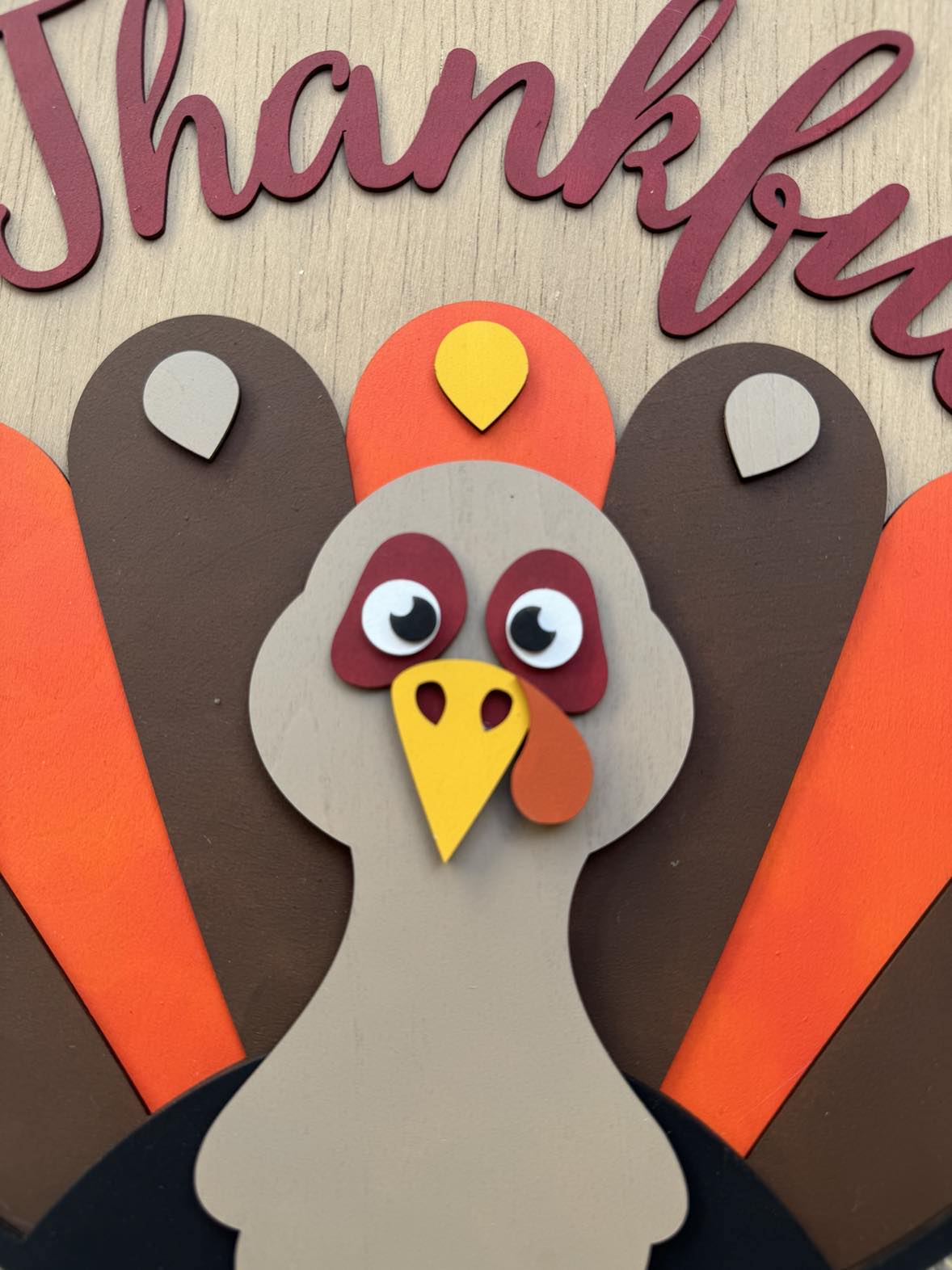 Thankful Turkey Round