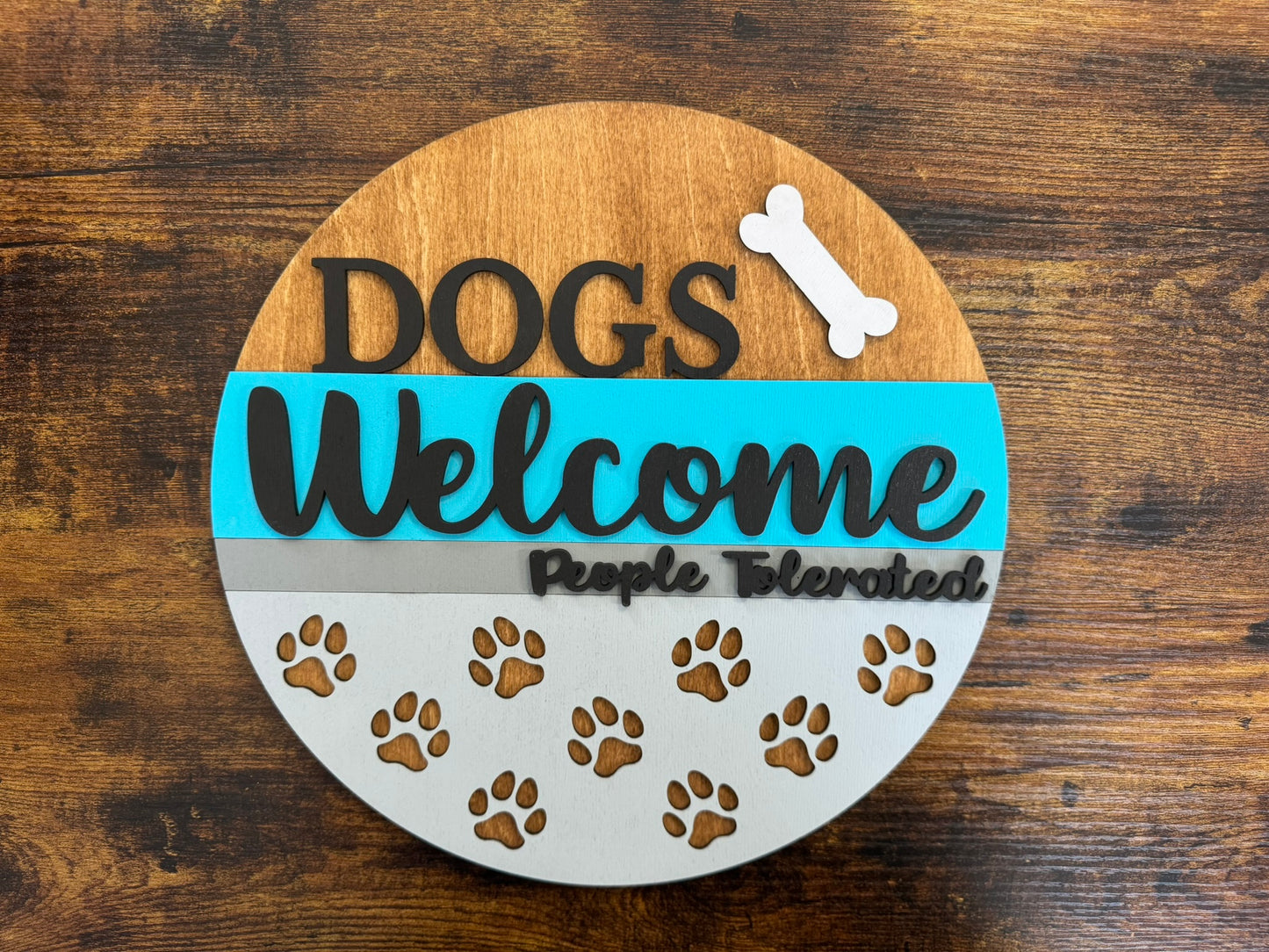 Dog's Welcome (People Tolerated) Round