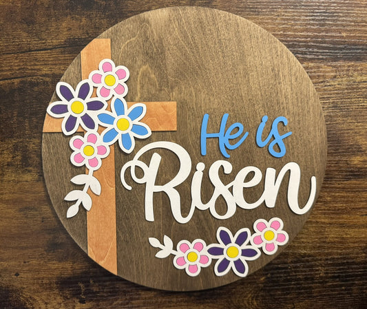 He Is Risen Round