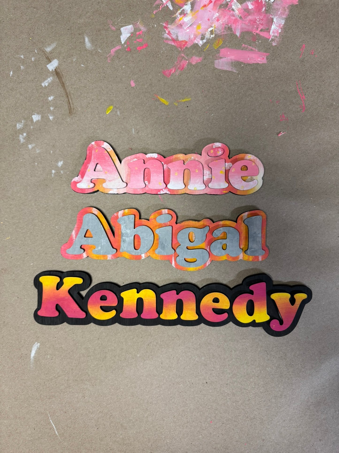 Personalized Name Sign