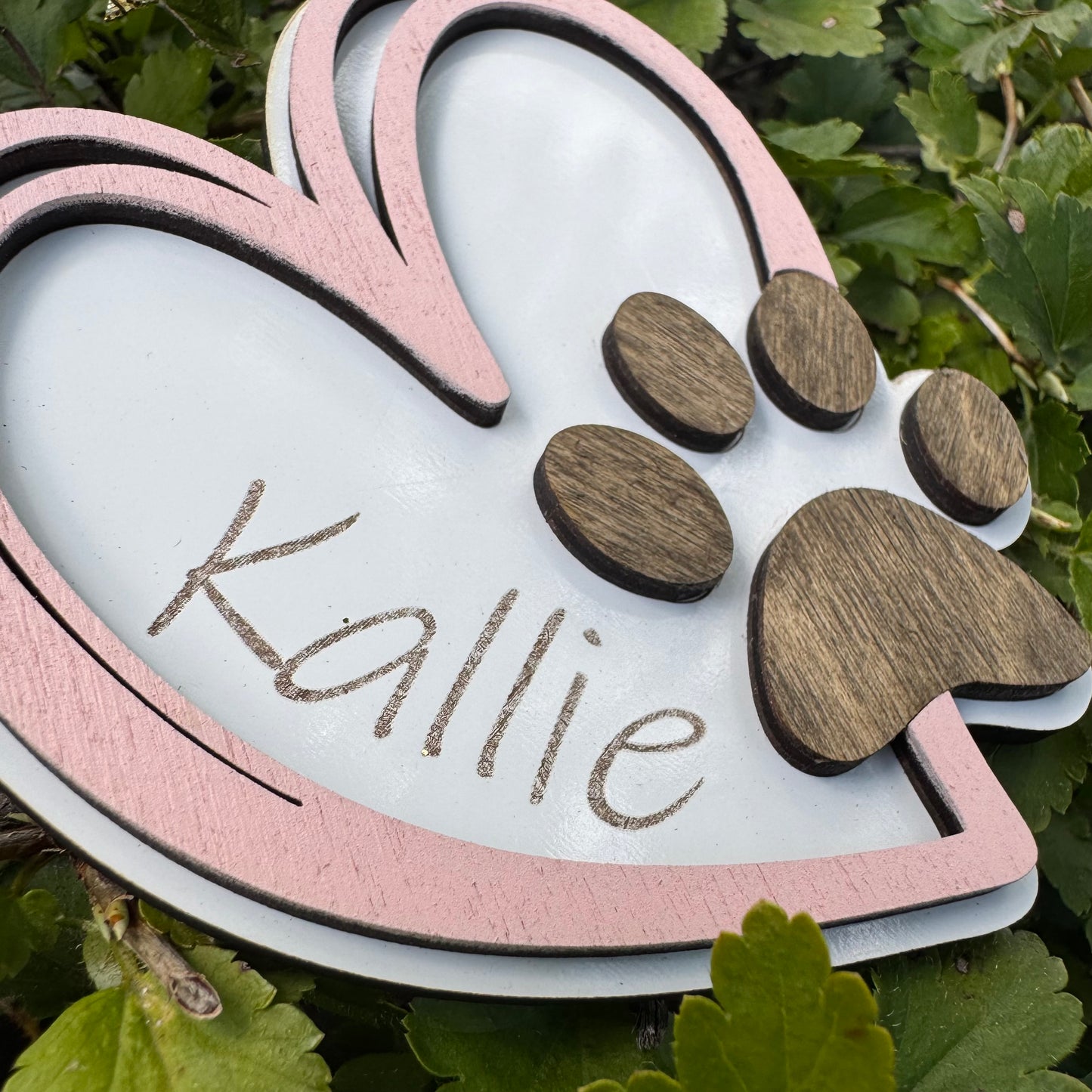 Paw Heart Ornament